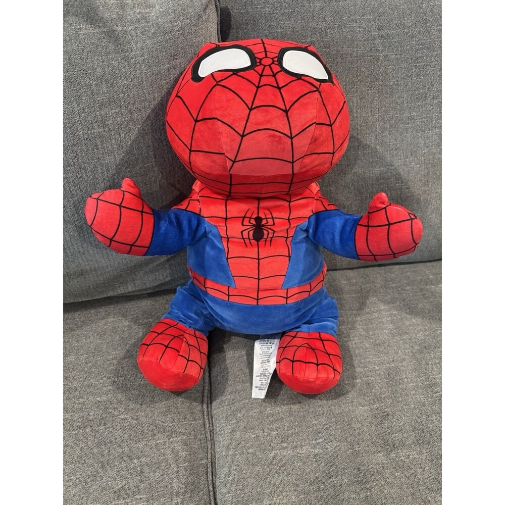 Disney Store Marvel Spiderman Cuddleez 20” Large Pillow Avengers